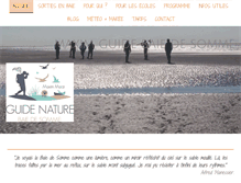Tablet Screenshot of guide-baie-somme.com